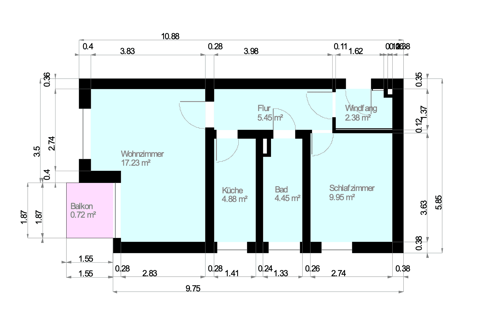 Predaj bytu 2-izbový 45 m², Hamburg, Hamburg Predaj bytu 2-izbový 45 m², Hamburg, Hamburg
