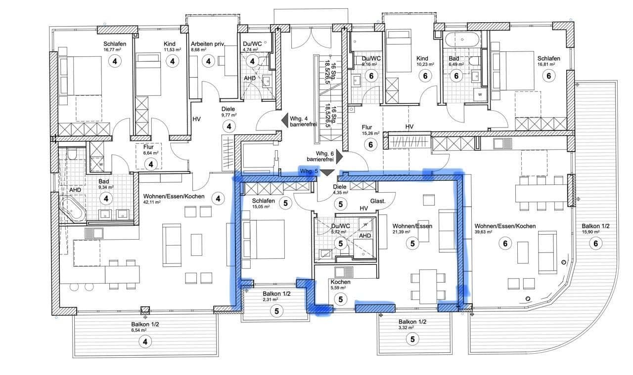 Prenájom bytu 2-izbový 58 m², Unterbiberger Straße 76, München, Bavorsko Prenájom bytu 2-izbový 58 m², Unterbiberger Straße 76, München, Bavorsko