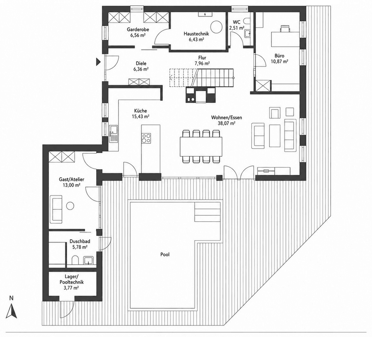 Predaj domu 206 m², pozemok 504 m², Dr.-Paul-Weinhart-Straße 2 a, Prien a. Chiemsee, Bavorsko Predaj domu 206 m², pozemok 504 m², Dr.-Paul-Weinhart-Straße 2 a, Prien a. Chiemsee, Bavorsko