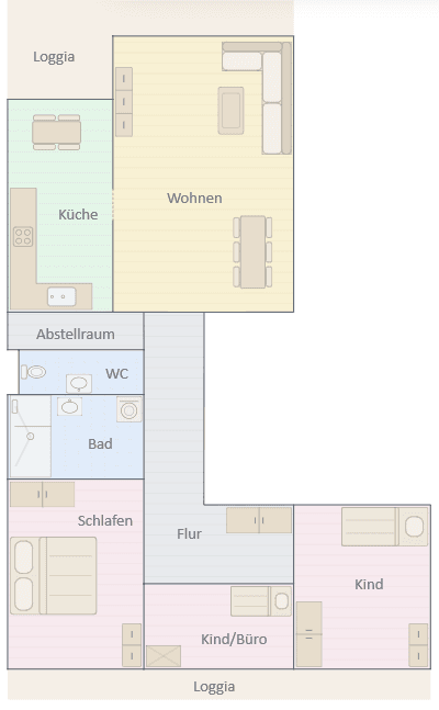 Predaj bytu 3-izbový 99 m², Alte Poststraße 83, Kaufbeuren, Bavorsko Predaj bytu 3-izbový 99 m², Alte Poststraße 83, Kaufbeuren, Bavorsko