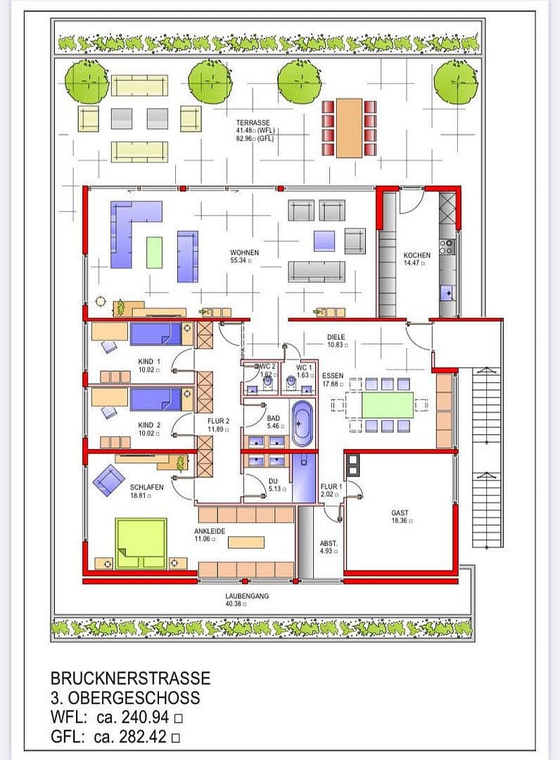 Predaj bytu 5-izbový 240 m², Offenburg, Bádensko-Wurttembersko Predaj bytu 5-izbový 240 m², Offenburg, Bádensko-Wurttembersko