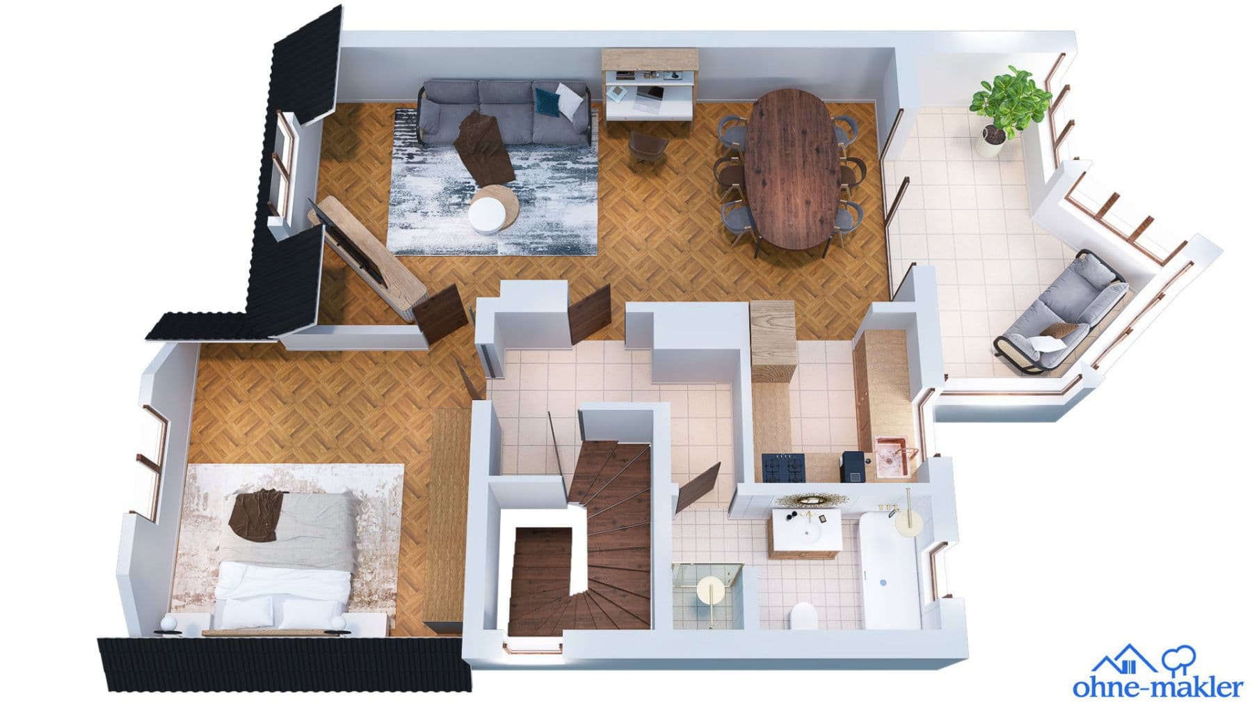 Predaj domu 283 m², pozemok 423 m², Ludwigstr. 20, Mühltal, Hesensko Predaj domu 283 m², pozemok 423 m², Ludwigstr. 20, Mühltal, Hesensko