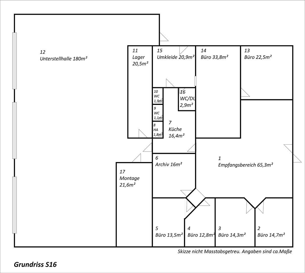 Prenájom nebytového priestoru 462 m², Schiffbauerdamm 16, Wismar, Meklenbursko-Predpomoransko Prenájom nebytového priestoru 462 m², Schiffbauerdamm 16, Wismar, Meklenbursko-Predpomoransko