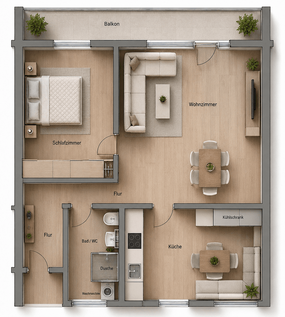 Predaj bytu 2-izbový 57 m², Saturnweg 21, Nürnberg, Bavorsko Predaj bytu 2-izbový 57 m², Saturnweg 21, Nürnberg, Bavorsko