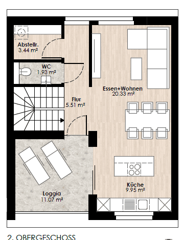 Predaj bytu 3-izbový 91 m², Lünen, Severné Porýnie - Westfálsko Predaj bytu 3-izbový 91 m², Lünen, Severné Porýnie - Westfálsko