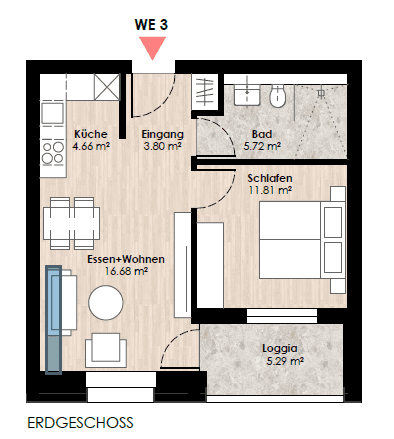 Predaj bytu 2-izbový 46 m², Lünen, Severné Porýnie - Westfálsko Predaj bytu 2-izbový 46 m², Lünen, Severné Porýnie - Westfálsko
