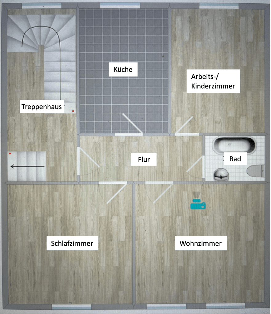 Prenájom bytu 3-izbový 71 m², Brückenstraße 21, Solingen, Severné Porýnie - Westfálsko Prenájom bytu 3-izbový 71 m², Brückenstraße 21, Solingen, Severné Porýnie - Westfálsko
