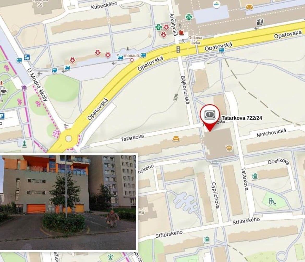 Predaj garáže 12 m², Tatarkova, Praha, Praha Predaj garáže 12 m², Tatarkova, Praha, Praha