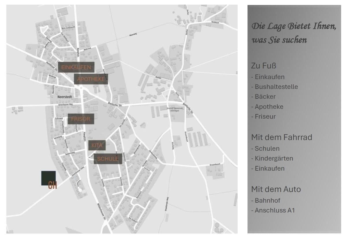 Prenájom domu 130 m², pozemok 165 m², Dötlingen, Dolné Sasko Prenájom domu 130 m², pozemok 165 m², Dötlingen, Dolné Sasko