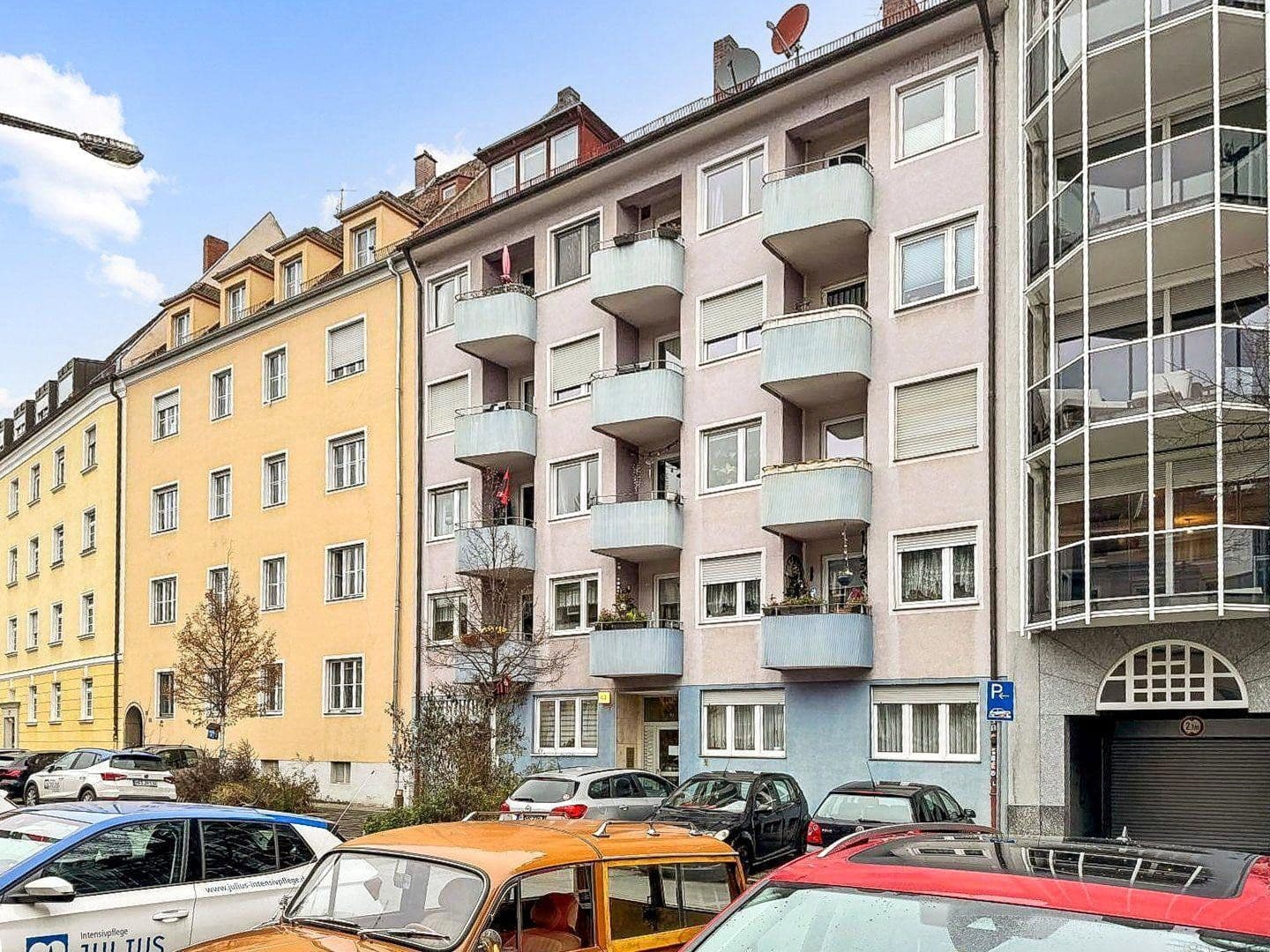 Prenájom bytu 1-izbový 29 m², Nürnberg, Bavorsko Prenájom bytu 1-izbový 29 m², Nürnberg, Bavorsko