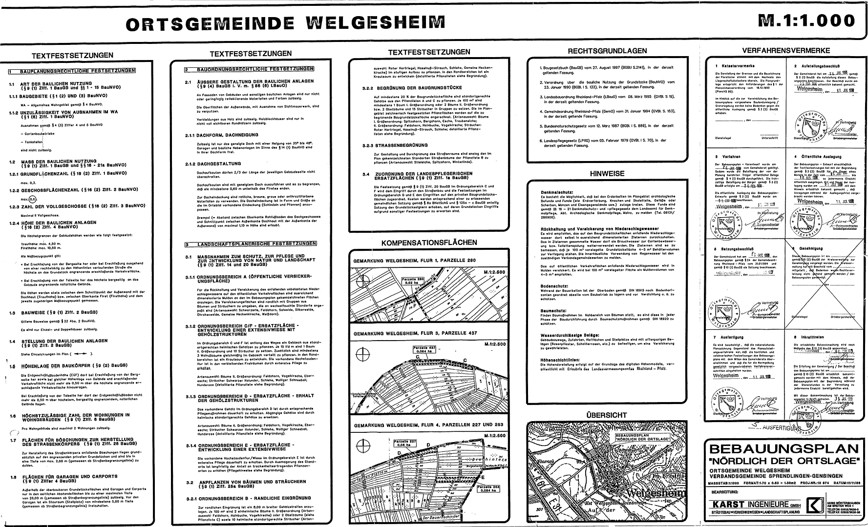Predaj pozemku 550 m², Schlimmsweide 31, Welgesheim, Porýnie-Falcko Predaj pozemku 550 m², Schlimmsweide 31, Welgesheim, Porýnie-Falcko