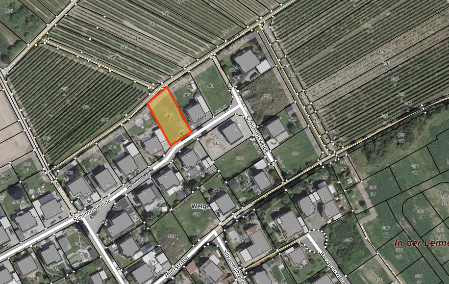 Predaj pozemku 550 m², Schlimmsweide 31, Welgesheim, Porýnie-Falcko Predaj pozemku 550 m², Schlimmsweide 31, Welgesheim, Porýnie-Falcko