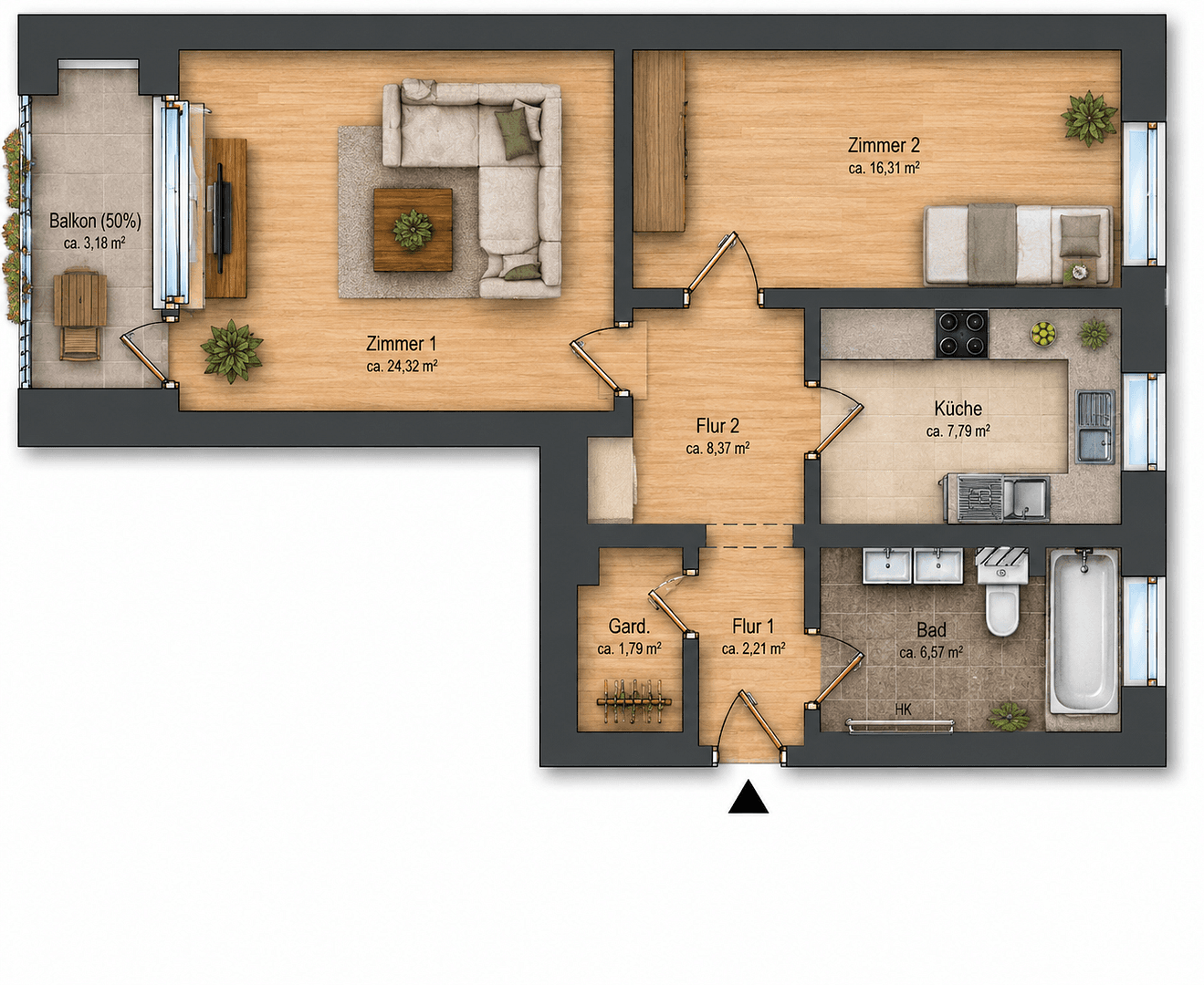 Prenájom bytu 2-izbový 67 m², Barmstedt, Šlezvicko-Holštajnsko Prenájom bytu 2-izbový 67 m², Barmstedt, Šlezvicko-Holštajnsko