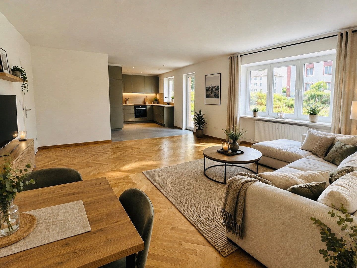 Prenájom bytu 3-izbový 100 m², Levi-Strauss Straße 9, Kitzingen, Bavorsko Prenájom bytu 3-izbový 100 m², Levi-Strauss Straße 9, Kitzingen, Bavorsko