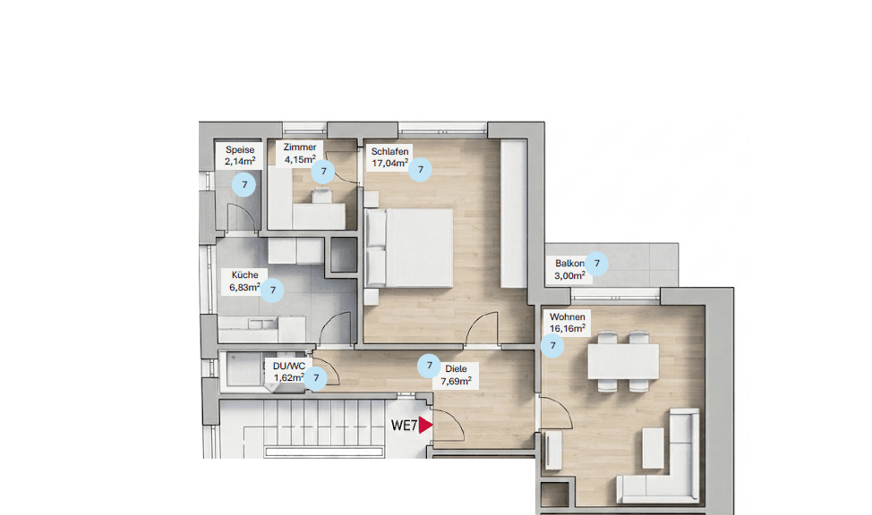 Predaj bytu 2-izbový 58 m², Liststrasse 72, Stuttgart, Bádensko-Wurttembersko Predaj bytu 2-izbový 58 m², Liststrasse 72, Stuttgart, Bádensko-Wurttembersko