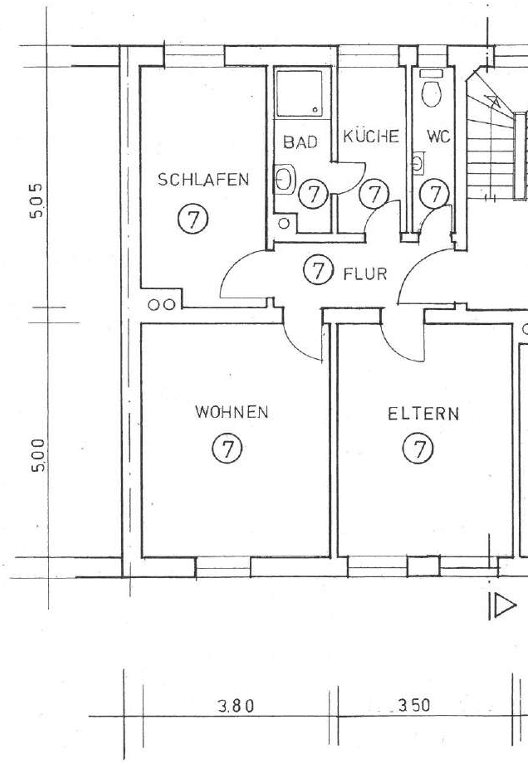 Prenájom bytu 3-izbový 66 m², Affentorplatz XX, Frankfurt am Main, Hesensko Prenájom bytu 3-izbový 66 m², Affentorplatz XX, Frankfurt am Main, Hesensko