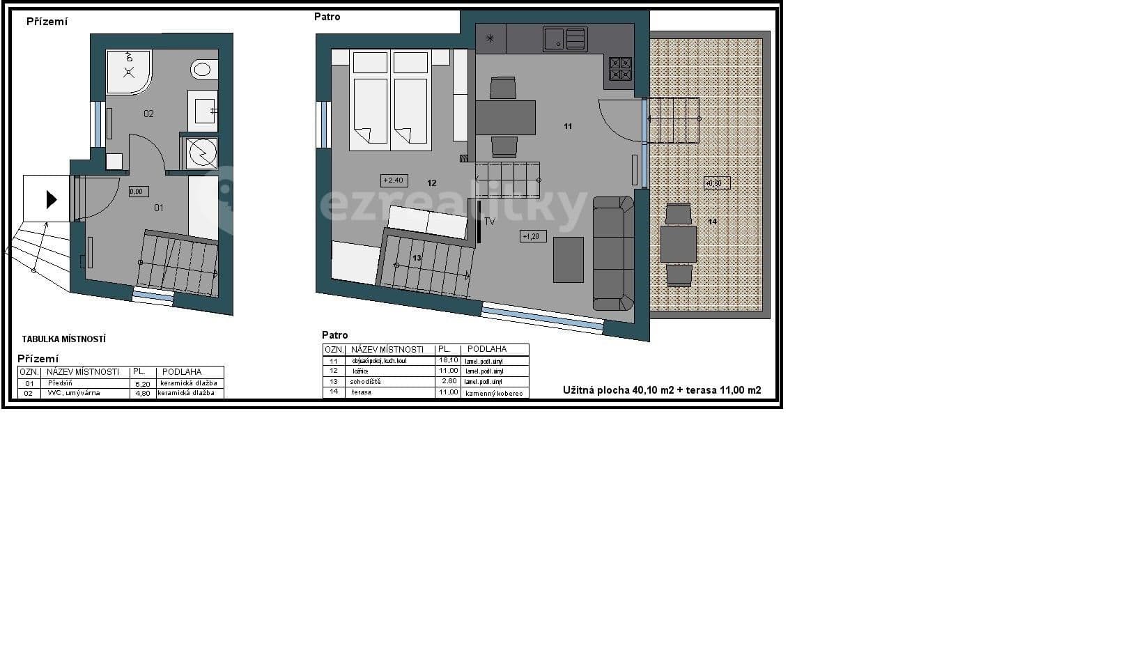 Prenájom bytu 1-izbový 51 m², K Vodojemu, Praha, Praha Prenájom bytu 1-izbový 51 m², K Vodojemu, Praha, Praha