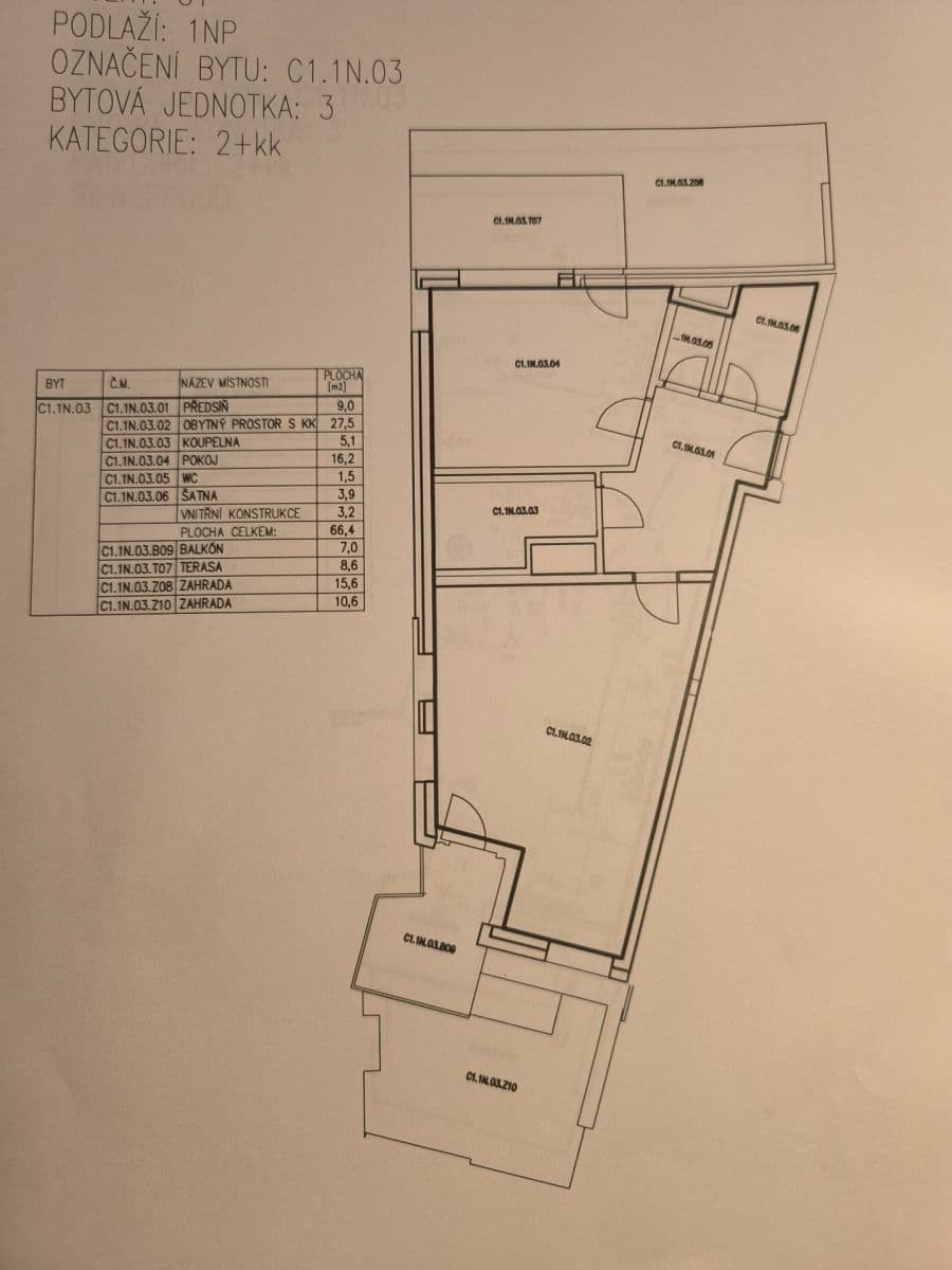 Predaj bytu 2-izbový 66 m², Olgy Havlové, Praha, Praha Predaj bytu 2-izbový 66 m², Olgy Havlové, Praha, Praha