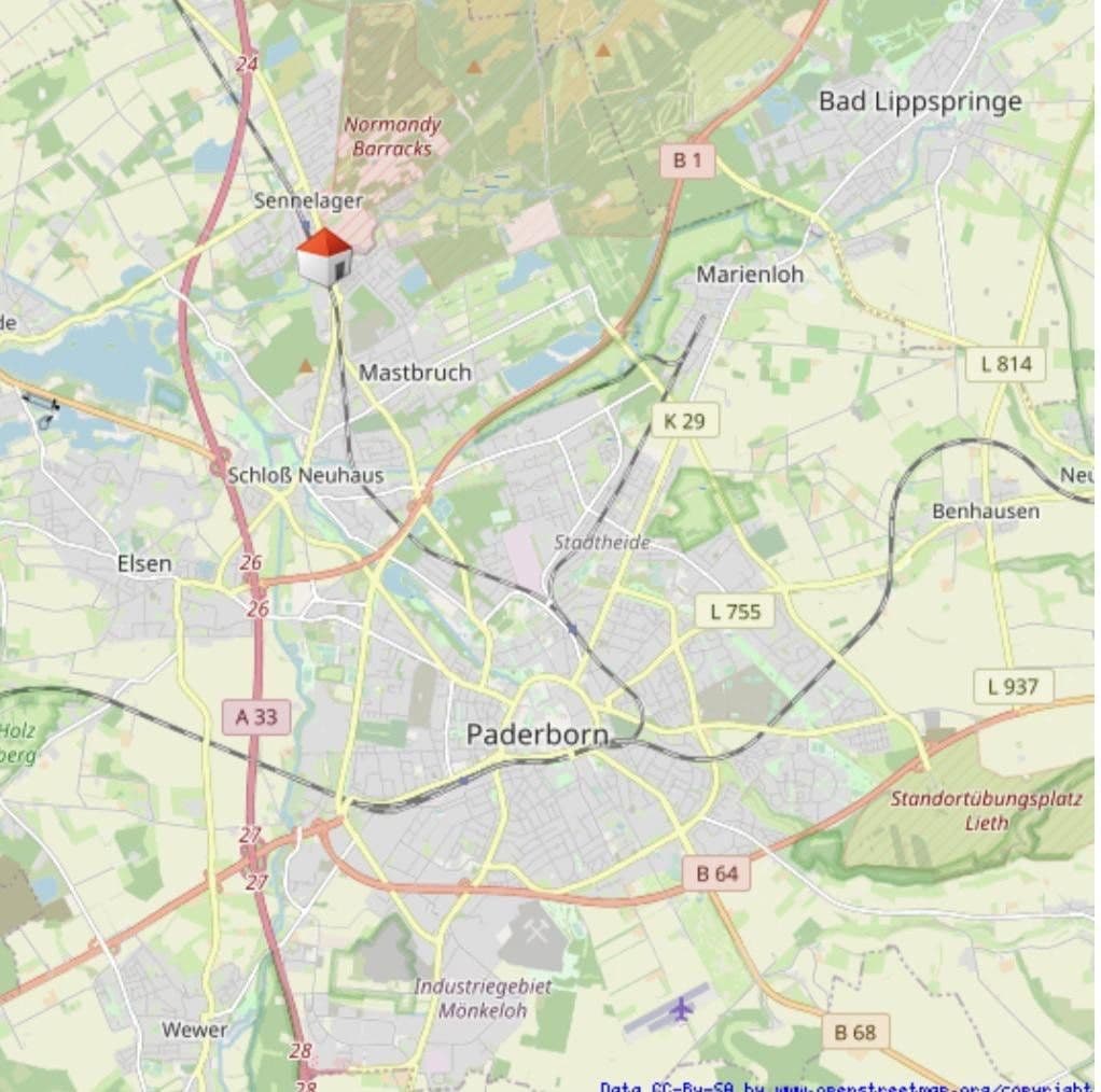 Predaj bytu 3-izbový 62 m², Elisabethstraße 5, Paderborn, Severné Porýnie - Westfálsko Predaj bytu 3-izbový 62 m², Elisabethstraße 5, Paderborn, Severné Porýnie - Westfálsko