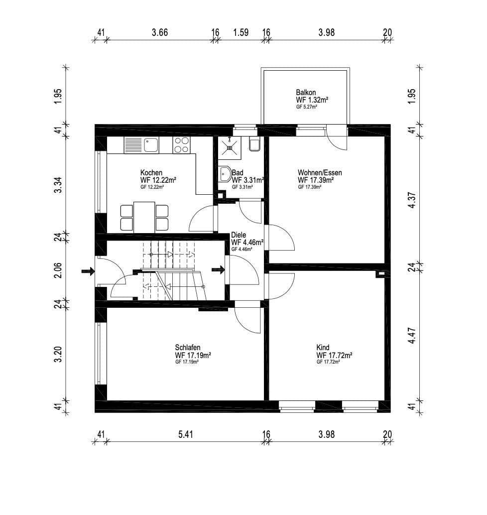 Predaj bytu 3-izbový 75 m², Hugo-Bröcker-Str. 34, Hamm, Severné Porýnie - Westfálsko Predaj bytu 3-izbový 75 m², Hugo-Bröcker-Str. 34, Hamm, Severné Porýnie - Westfálsko