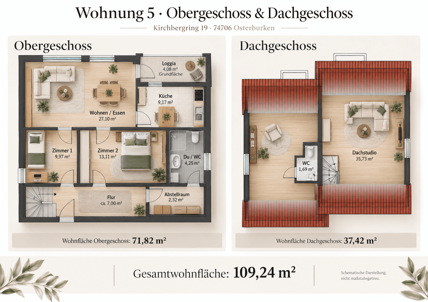 Prenájom bytu 4-izbový 109 m², Osterburken, Bádensko-Wurttembersko Prenájom bytu 4-izbový 109 m², Osterburken, Bádensko-Wurttembersko