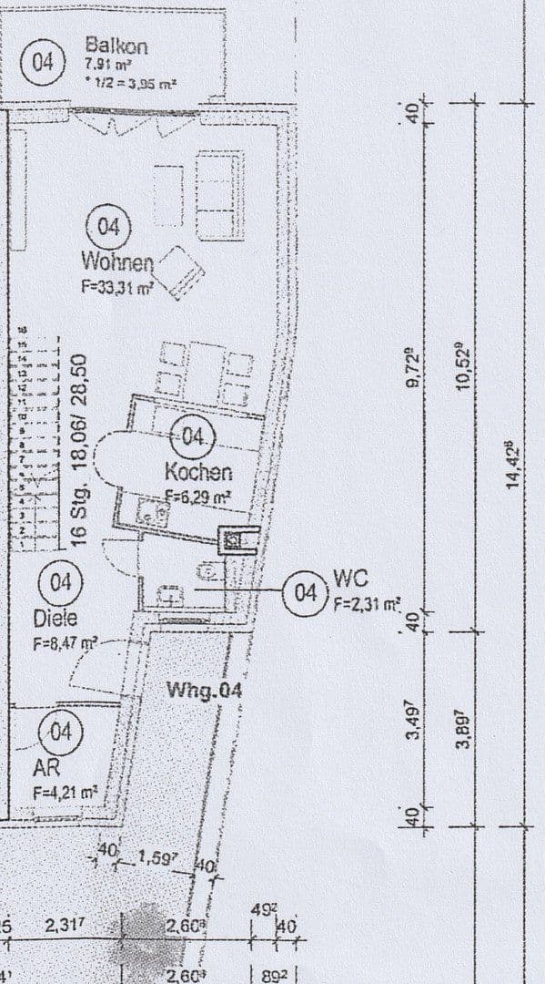Prenájom bytu 3-izbový 107 m², Karl-Lederer-Platz 20, Geretsried, Bavorsko Prenájom bytu 3-izbový 107 m², Karl-Lederer-Platz 20, Geretsried, Bavorsko