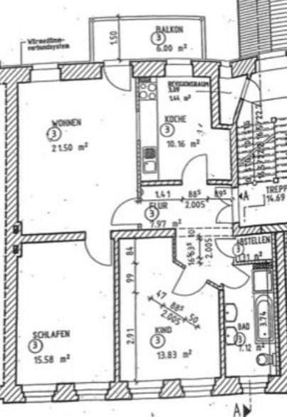 Prenájom bytu 3-izbový 81 m², Körnerstr. 52, Leipzig, Sasko Prenájom bytu 3-izbový 81 m², Körnerstr. 52, Leipzig, Sasko