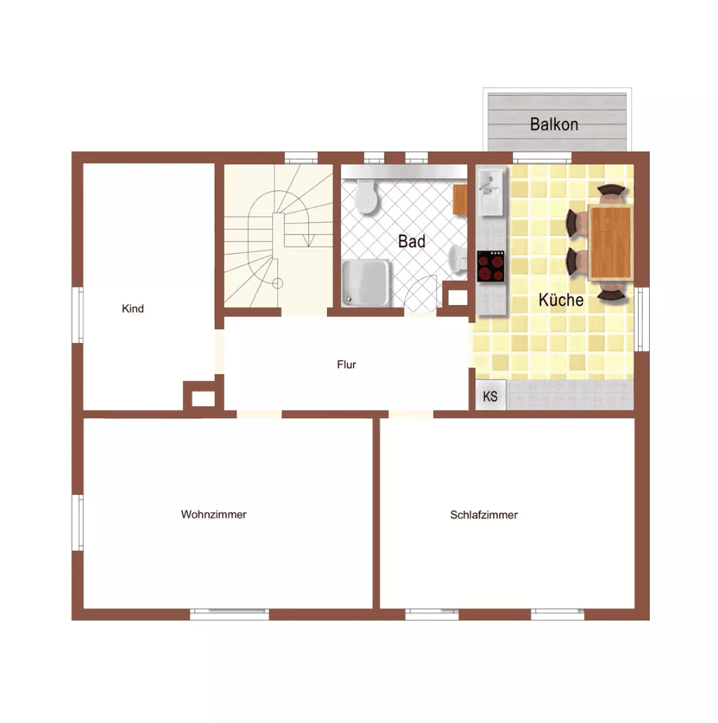 Prenájom bytu 3-izbový 80 m², Aalen, Bádensko-Wurttembersko Prenájom bytu 3-izbový 80 m², Aalen, Bádensko-Wurttembersko