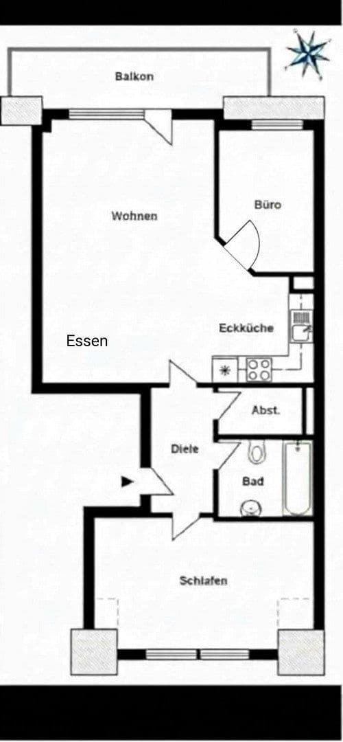 Predaj bytu 2-izbový 74 m², Ferdinandstraße 14, Düsseldorf, Severné Porýnie - Westfálsko Predaj bytu 2-izbový 74 m², Ferdinandstraße 14, Düsseldorf, Severné Porýnie - Westfálsko