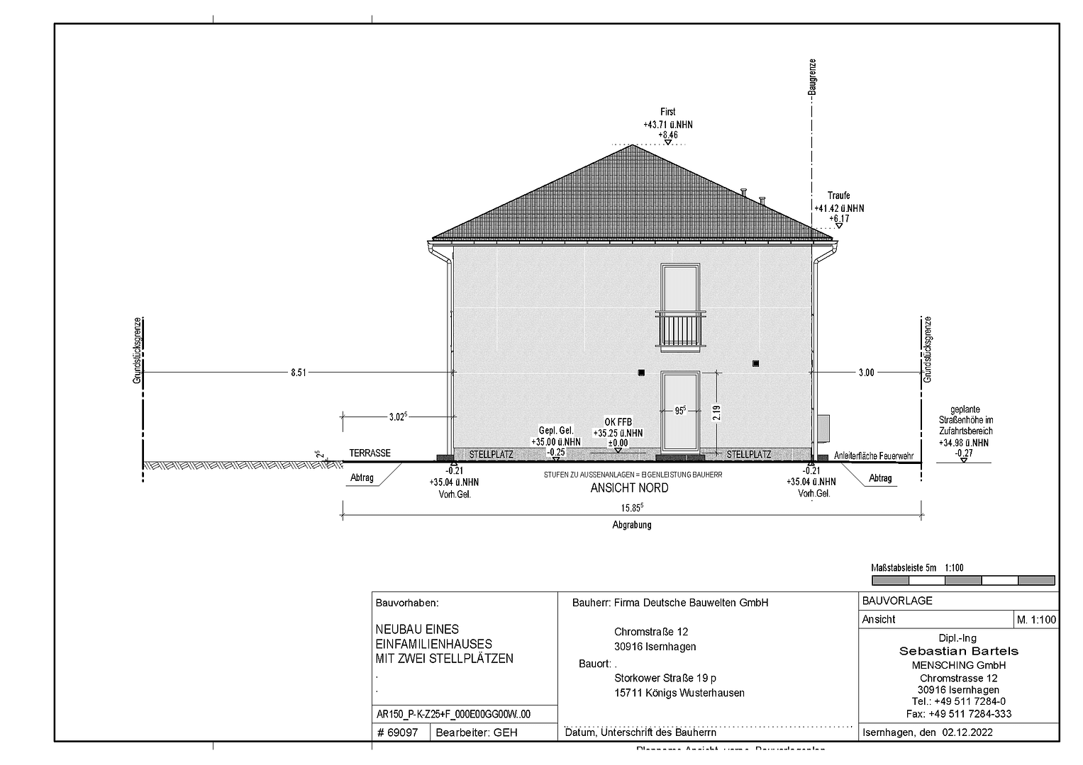 Predaj domu 148 m², pozemok 400 m², Storkower Straße 19 P, Königs Wusterhausen, Brandenbursko Predaj domu 148 m², pozemok 400 m², Storkower Straße 19 P, Königs Wusterhausen, Brandenbursko