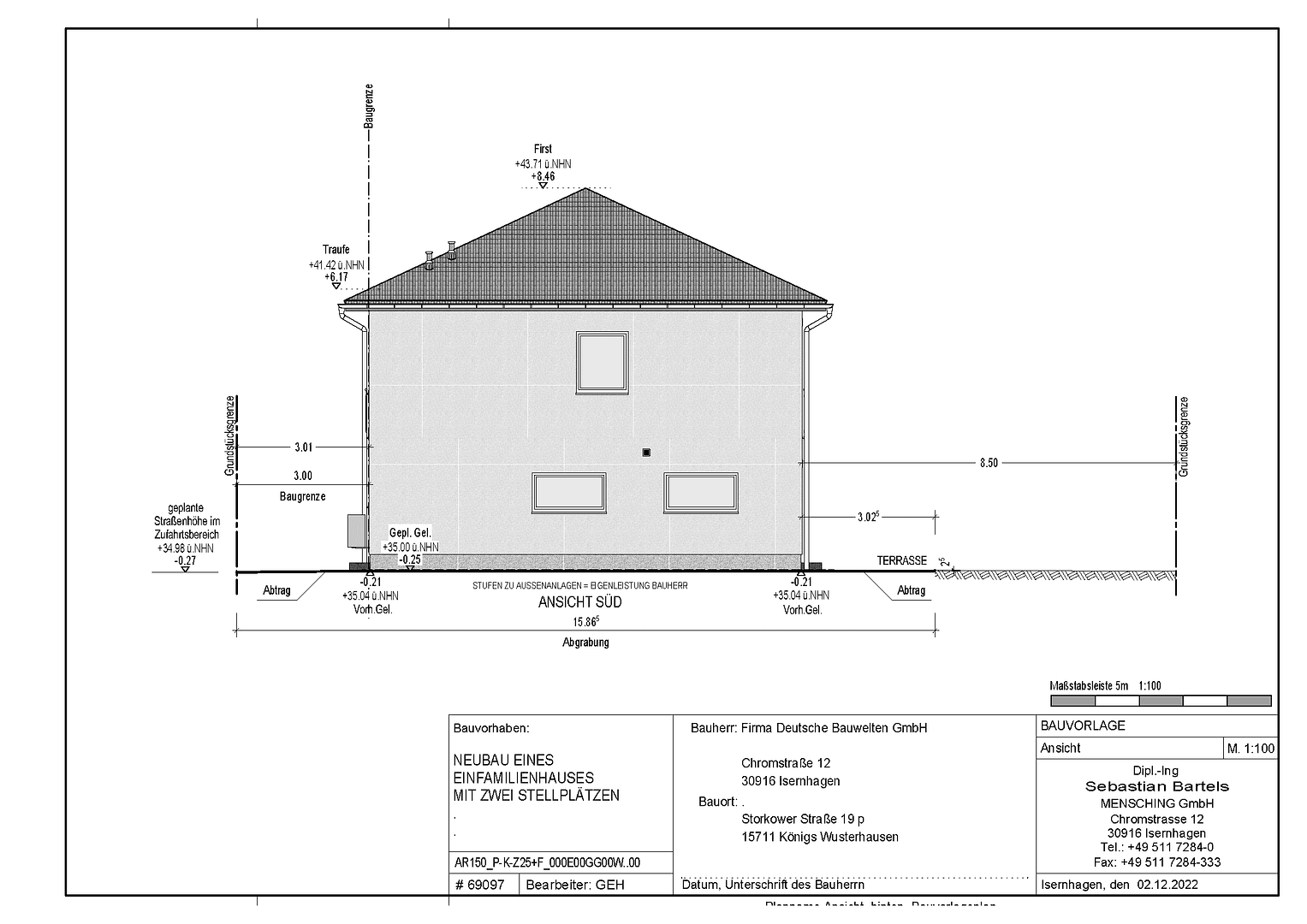 Predaj domu 148 m², pozemok 400 m², Storkower Straße 19 P, Königs Wusterhausen, Brandenbursko Predaj domu 148 m², pozemok 400 m², Storkower Straße 19 P, Königs Wusterhausen, Brandenbursko
