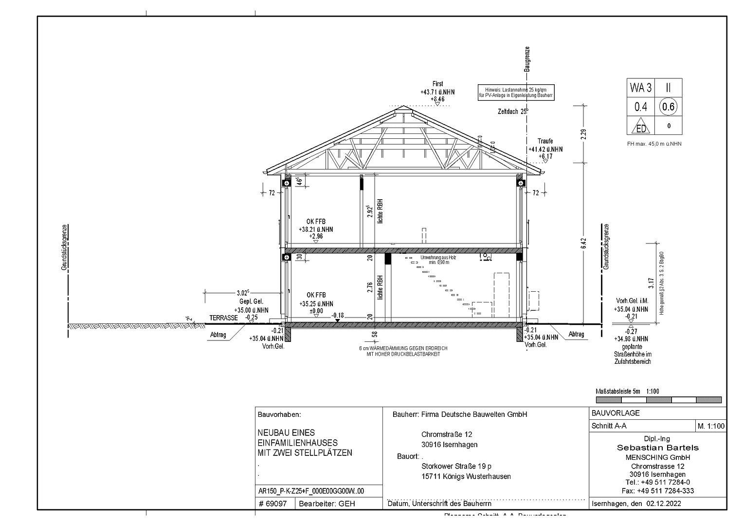 Predaj domu 148 m², pozemok 400 m², Storkower Straße 19 P, Königs Wusterhausen, Brandenbursko Predaj domu 148 m², pozemok 400 m², Storkower Straße 19 P, Königs Wusterhausen, Brandenbursko