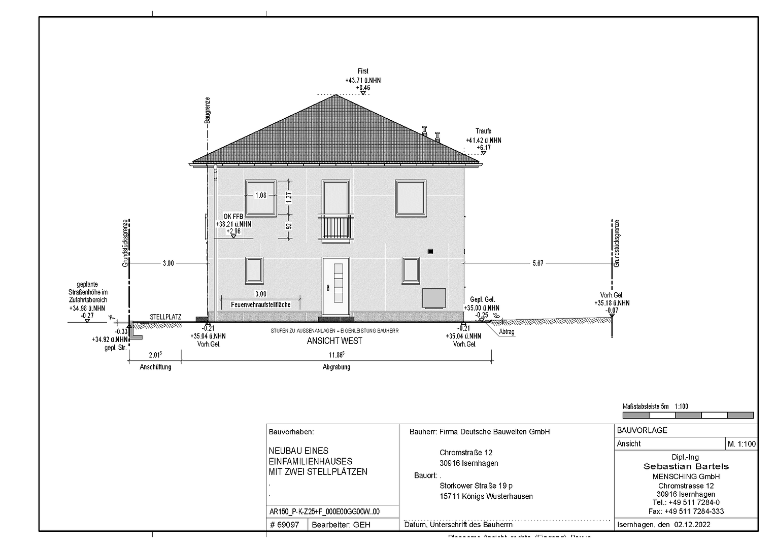 Predaj domu 148 m², pozemok 400 m², Storkower Straße 19 P, Königs Wusterhausen, Brandenbursko Predaj domu 148 m², pozemok 400 m², Storkower Straße 19 P, Königs Wusterhausen, Brandenbursko