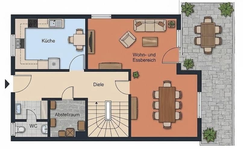 Predaj domu 149 m², pozemok 320 m², Kirchberg, Porýnie-Falcko Predaj domu 149 m², pozemok 320 m², Kirchberg, Porýnie-Falcko