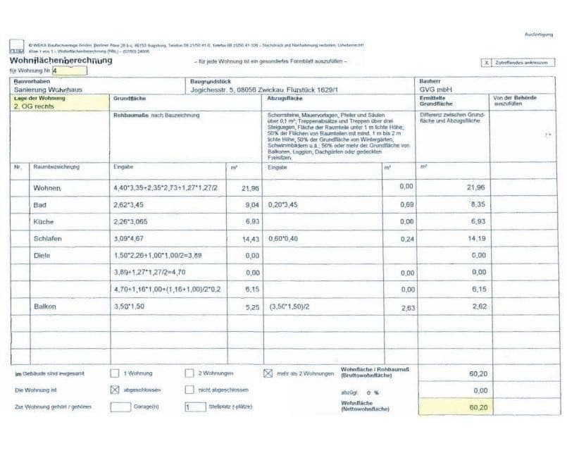 Predaj bytu 2-izbový 61 m², Jogichesstr. 5, Zwickau, Sasko Predaj bytu 2-izbový 61 m², Jogichesstr. 5, Zwickau, Sasko
