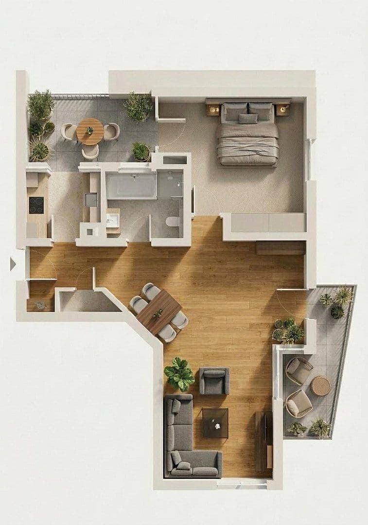 Prenájom bytu 2-izbový 58 m², Michelangelostraße, Künzelsau, Bádensko-Wurttembersko Prenájom bytu 2-izbový 58 m², Michelangelostraße, Künzelsau, Bádensko-Wurttembersko
