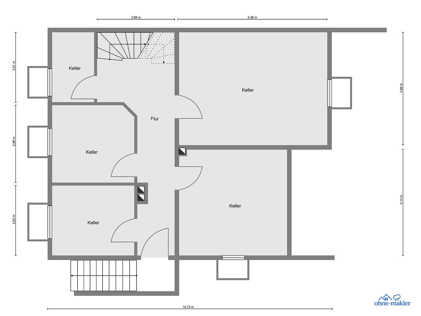 Prenájom domu 132 m², pozemok 600 m², Breslauer Str. 10, Scheden, Dolné Sasko Prenájom domu 132 m², pozemok 600 m², Breslauer Str. 10, Scheden, Dolné Sasko