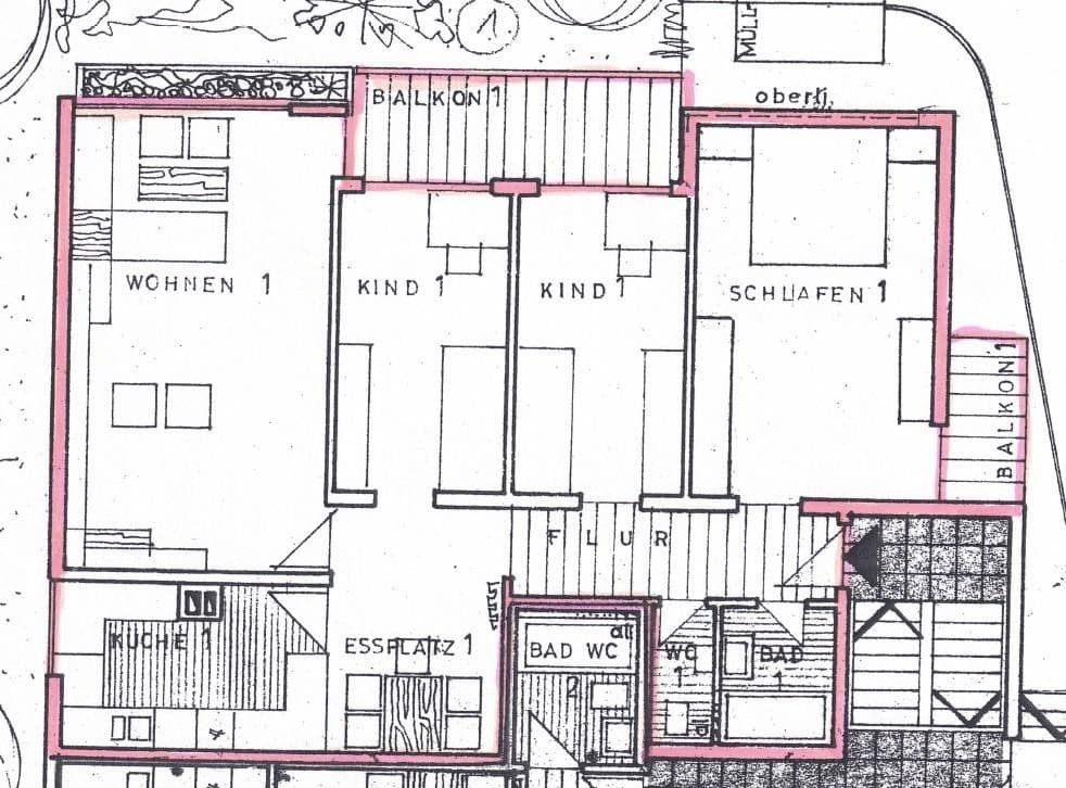 Prenájom bytu 4-izbový 93 m², Dreizlerstraße, Stuttgart, Bádensko-Wurttembersko Prenájom bytu 4-izbový 93 m², Dreizlerstraße, Stuttgart, Bádensko-Wurttembersko