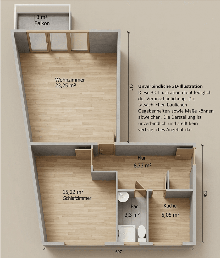 Predaj bytu 2-izbový 58 m², Albrechtstraße 112, Berlin, Berlín Predaj bytu 2-izbový 58 m², Albrechtstraße 112, Berlin, Berlín