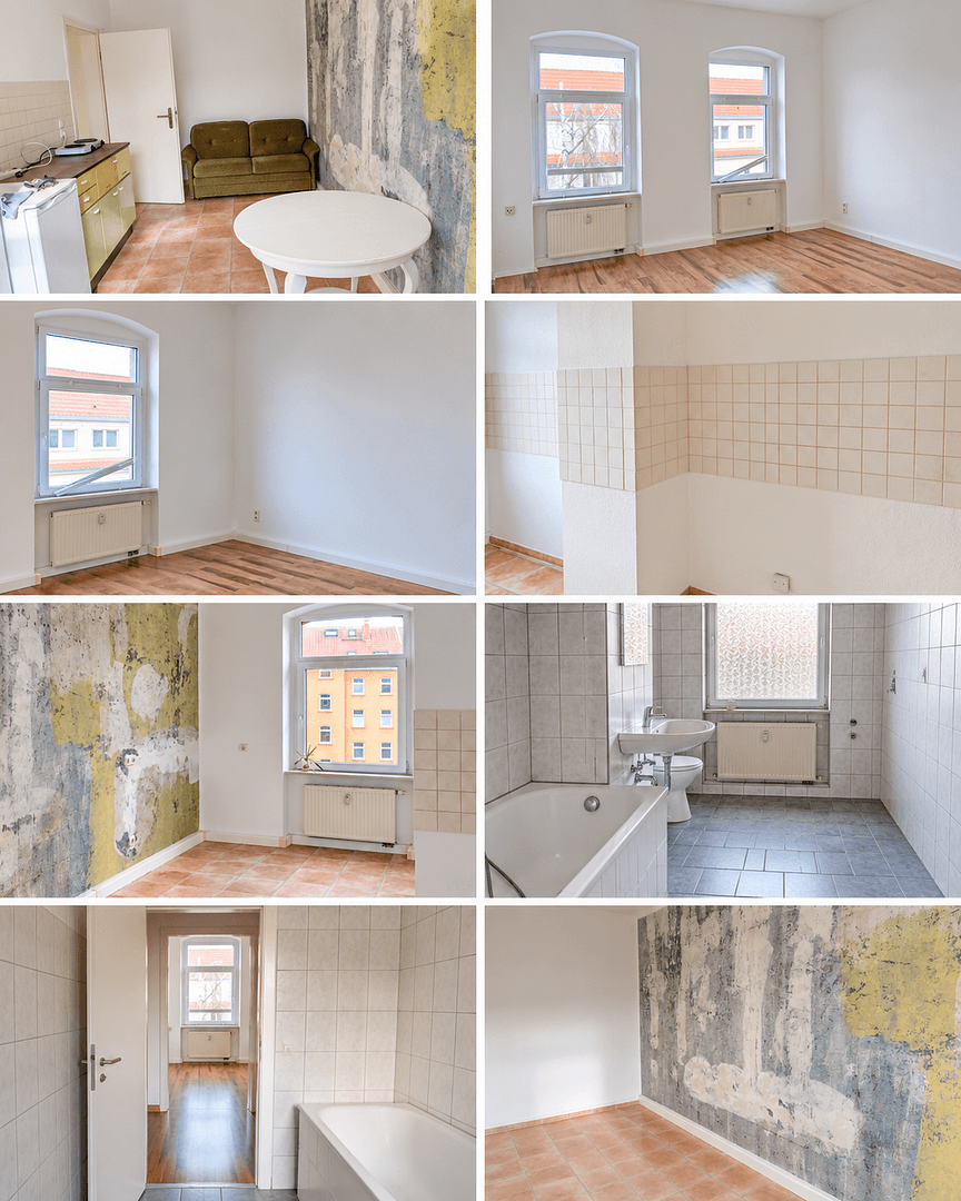 Prenájom bytu 1-izbový 44 m², Erfurt, Durínsko Prenájom bytu 1-izbový 44 m², Erfurt, Durínsko