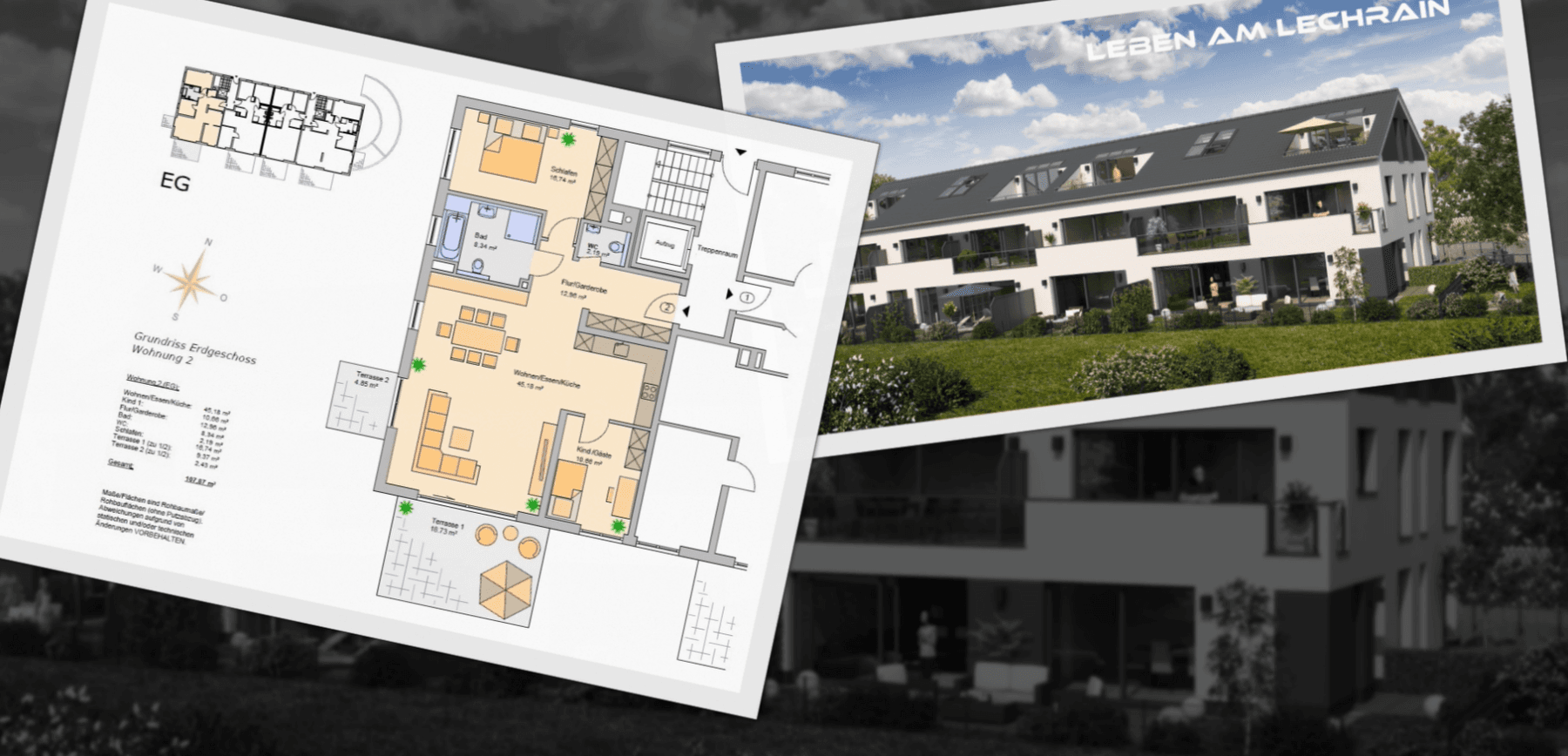 Predaj bytu 3-izbový 108 m², Lechrainstraße, Augsburg, Bavorsko Predaj bytu 3-izbový 108 m², Lechrainstraße, Augsburg, Bavorsko