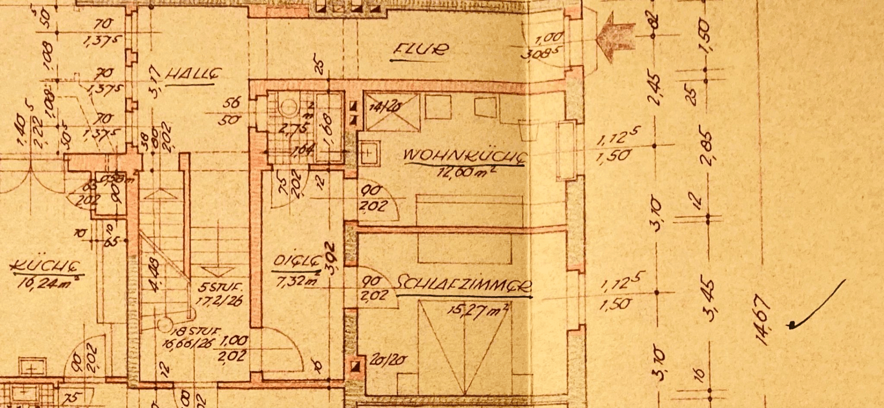 Prenájom bytu 2-izbový 41 m², Friederikastraße, Bochum, Severné Porýnie - Westfálsko Prenájom bytu 2-izbový 41 m², Friederikastraße, Bochum, Severné Porýnie - Westfálsko