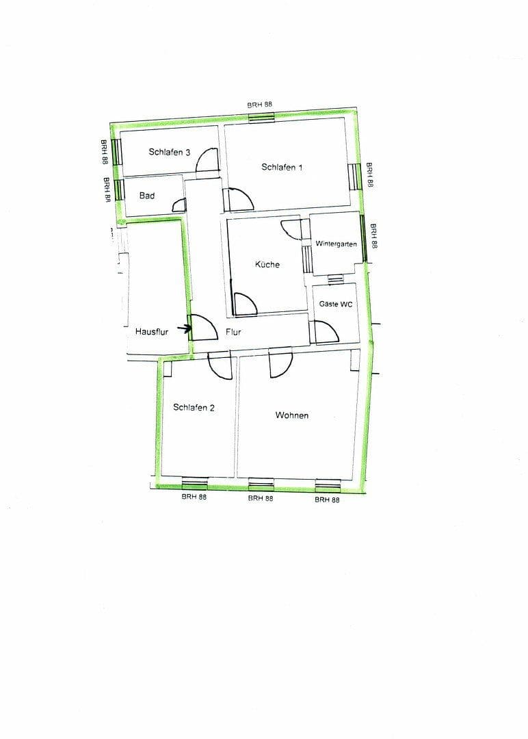 Prenájom bytu 4-izbový 98 m², Magdeburg, Sasko-Anhaltsko Prenájom bytu 4-izbový 98 m², Magdeburg, Sasko-Anhaltsko