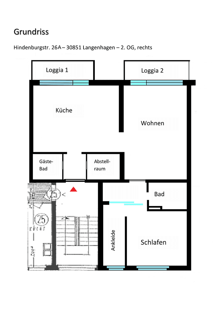 Predaj bytu 2-izbový 78 m², Hindenburgsstr. 26 A, Langenhagen, Dolné Sasko Predaj bytu 2-izbový 78 m², Hindenburgsstr. 26 A, Langenhagen, Dolné Sasko