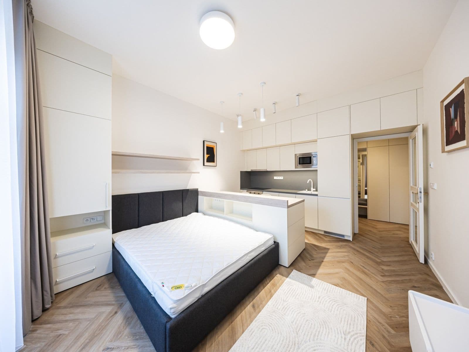 Prenájom bytu 1-izbový 28 m², Sázavská, Praha, Praha Prenájom bytu 1-izbový 28 m², Sázavská, Praha, Praha