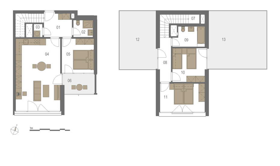 Prenájom bytu 4-izbový 155 m², Odkolkova, Praha, Praha Prenájom bytu 4-izbový 155 m², Odkolkova, Praha, Praha