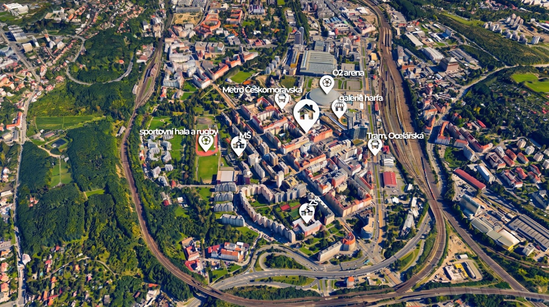Predaj bytu 3-izbový 136 m², Drahobejlova, Praha, Praha Predaj bytu 3-izbový 136 m², Drahobejlova, Praha, Praha