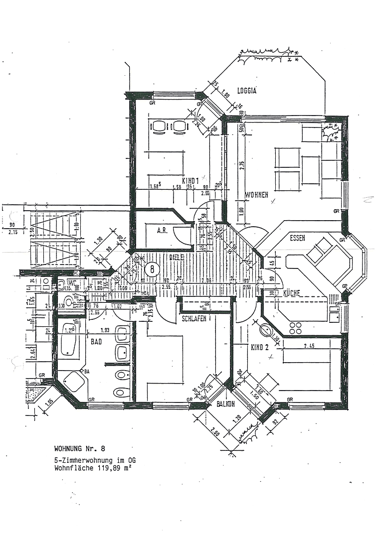 Prenájom bytu 4-izbový 120 m², Böblingen, Bádensko-Wurttembersko Prenájom bytu 4-izbový 120 m², Böblingen, Bádensko-Wurttembersko
