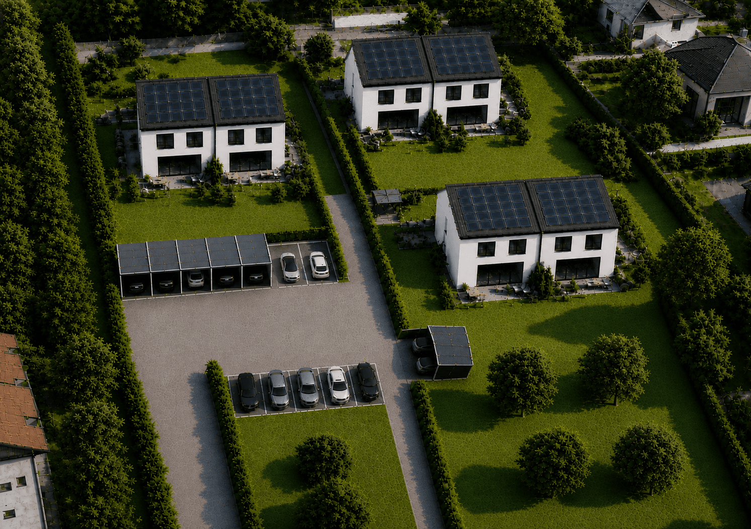 Predaj domu 148 m², pozemok 248 m², Gernsheimer Straße 35 A-F, Alsbach-Hähnlein, Hesensko Predaj domu 148 m², pozemok 248 m², Gernsheimer Straße 35 A-F, Alsbach-Hähnlein, Hesensko