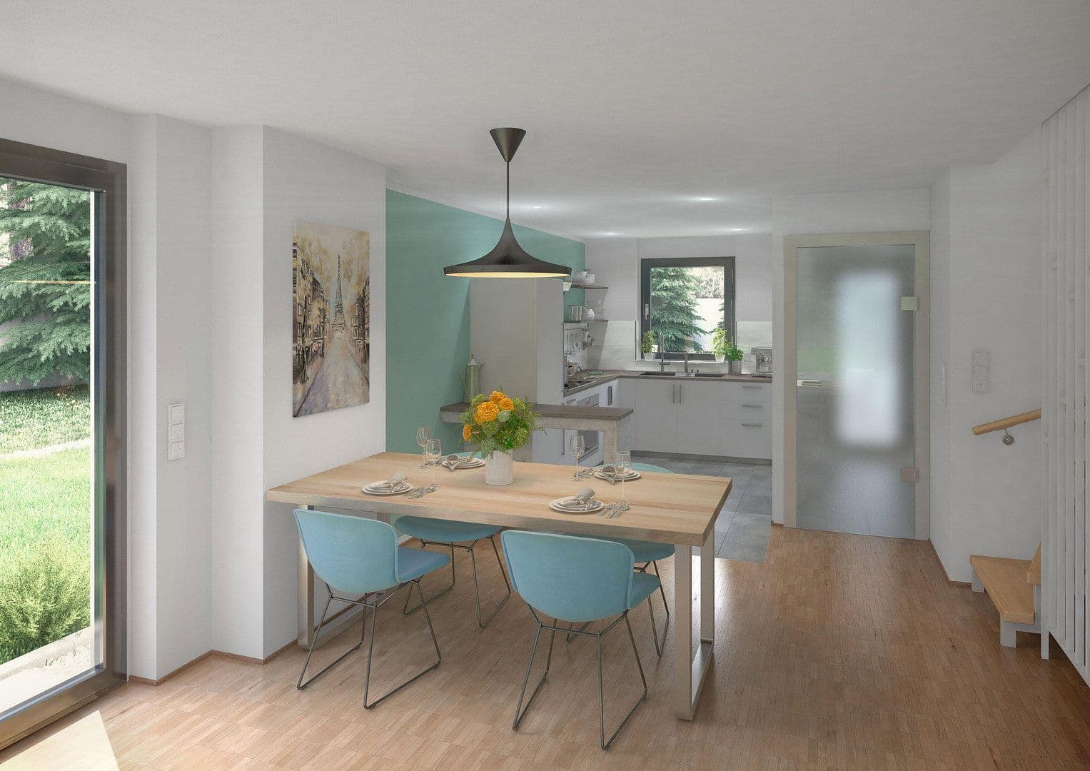 Predaj domu 148 m², pozemok 248 m², Gernsheimer Straße 35 A-F, Alsbach-Hähnlein, Hesensko Predaj domu 148 m², pozemok 248 m², Gernsheimer Straße 35 A-F, Alsbach-Hähnlein, Hesensko